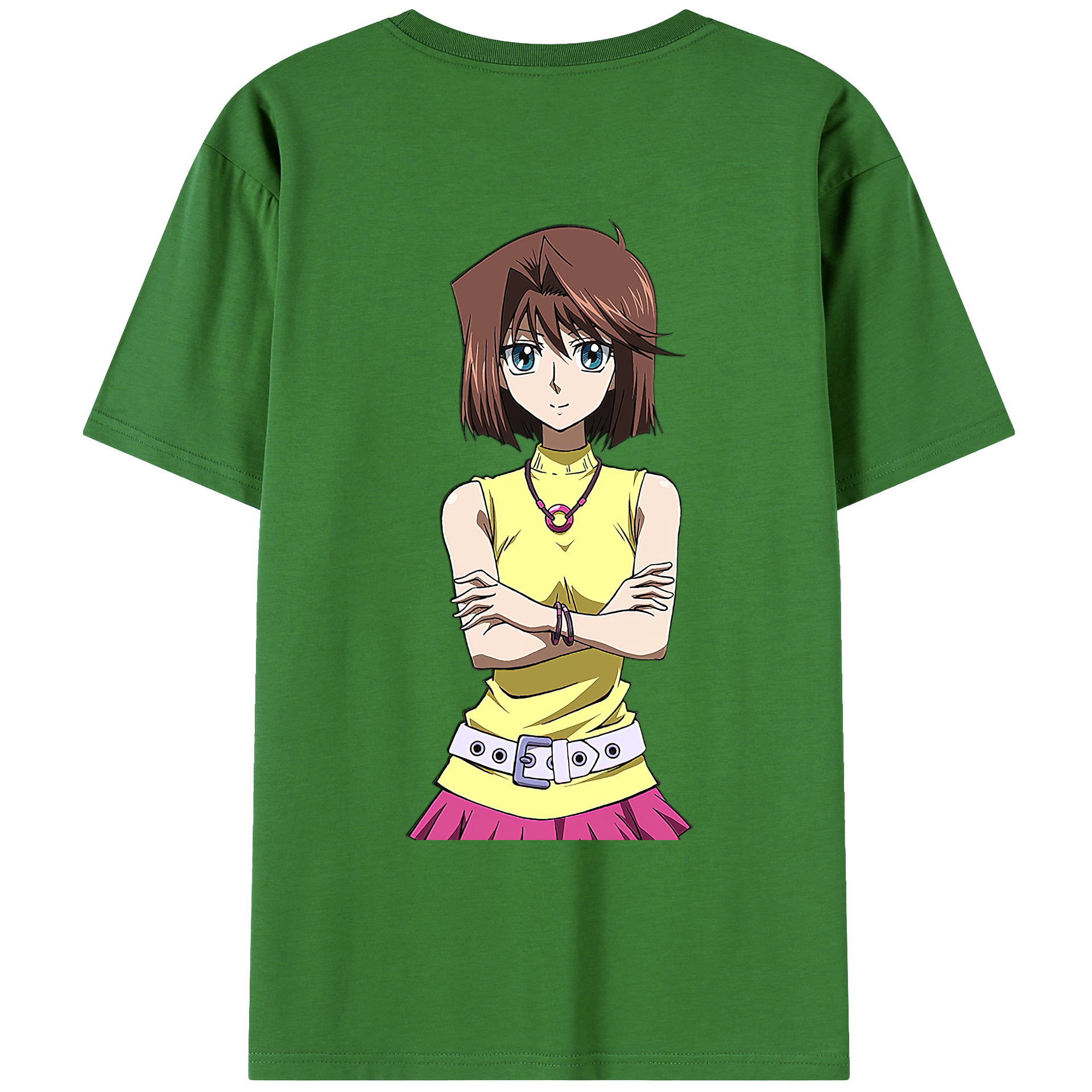 遊☆戯☆王 Yu-Gi-Oh! レディース半袖Tシャツ(バックプリント)